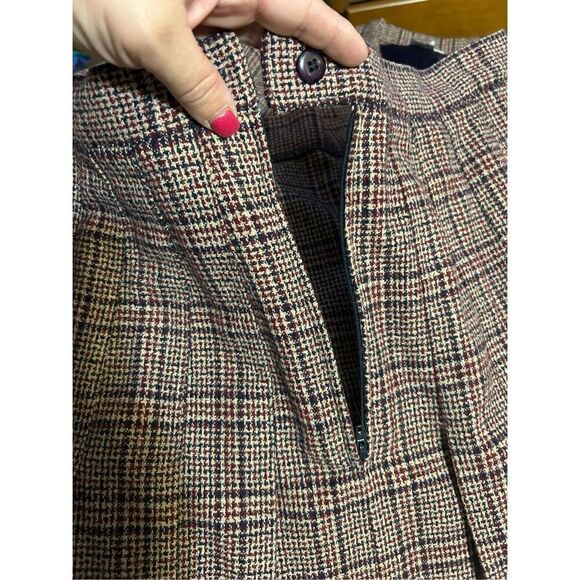 Vintage Liz Claiborne The Villager 2 piece wool blend skirt suit size 14 - Picture 5 of 12